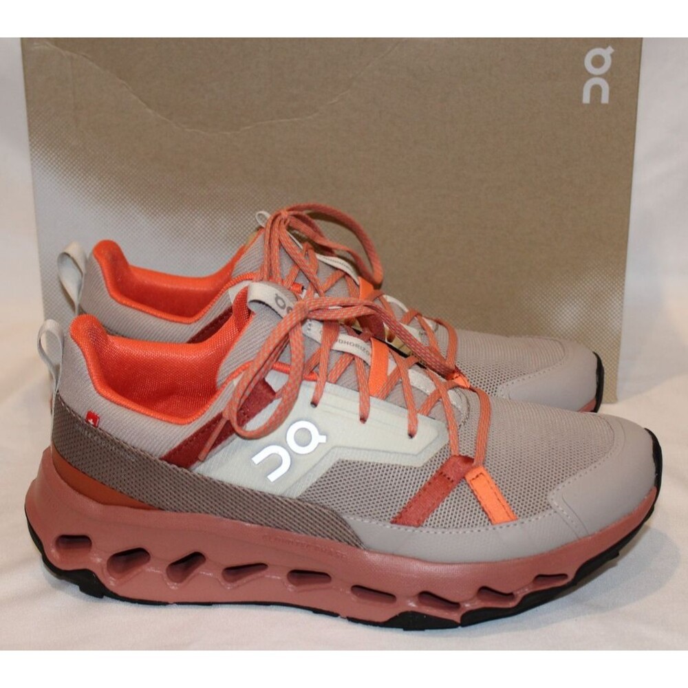 NIB ON CLOUD WOMEN'S CLOUDHORIZON RUNNING SHOES SNEAKER FOG MAHOGANY‎ - Picture 2 of 8